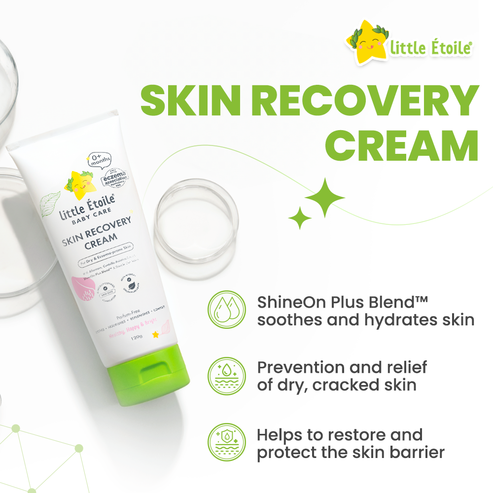 Skin Recovery Cream for Dry & Eczema-prone Skin (0+ Months)