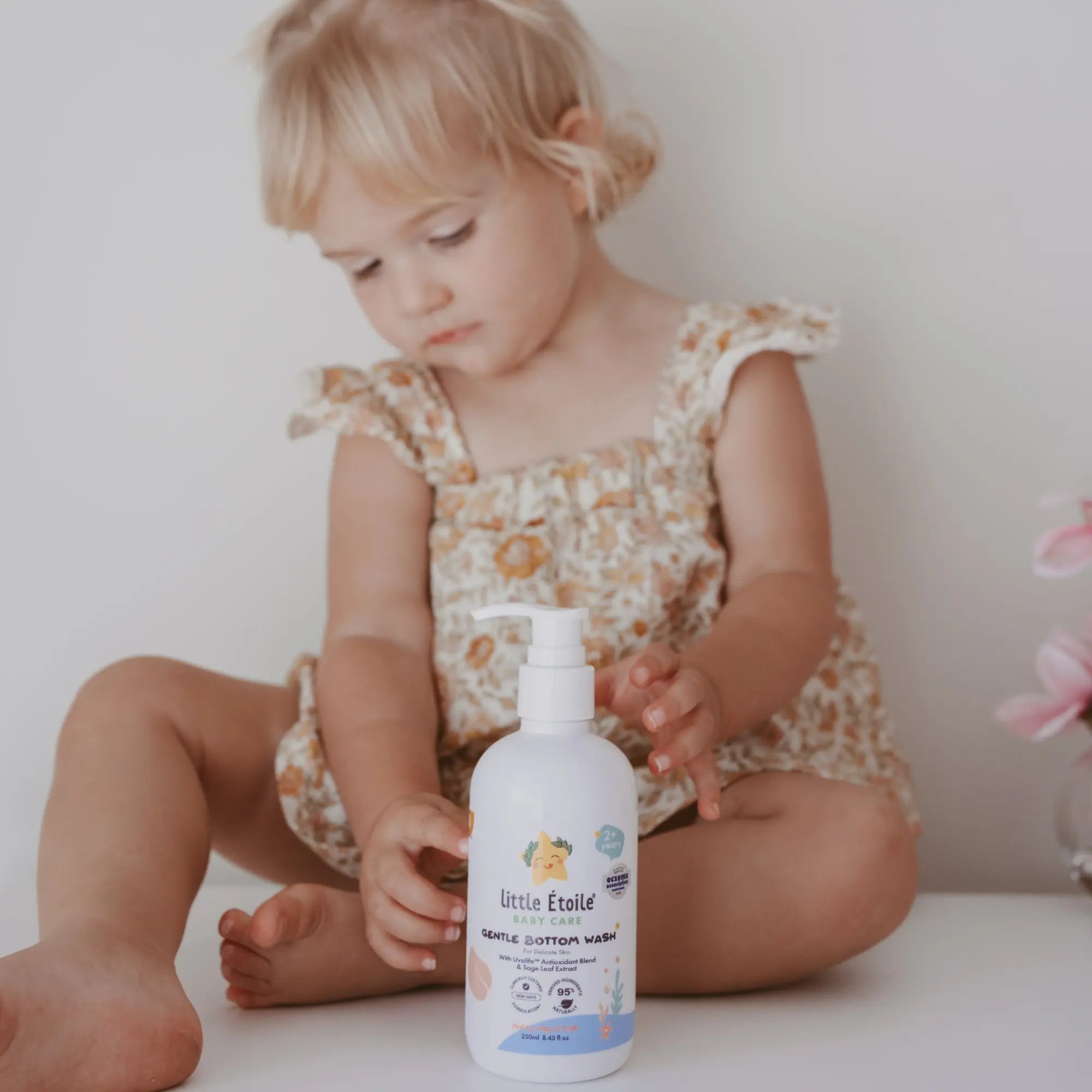 Gentle Bottom Wash for Delicate Skin (2+ Years)