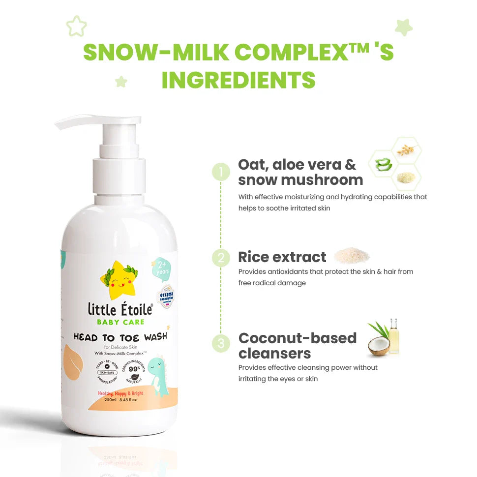 Head to Toe Wash for Delicate Skin (2+ Years)