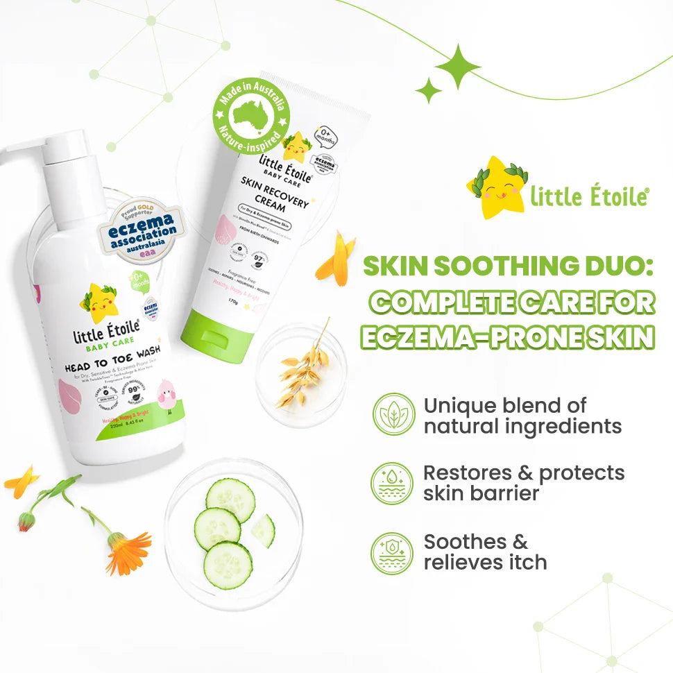 Head to Toe Wash for Dry, Sensitive & Eczema-prone Skin (0+ Months)