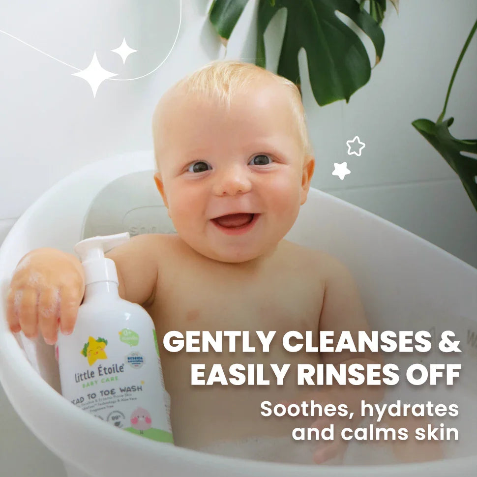 Head to Toe Wash for Dry, Sensitive & Eczema-prone Skin (0+ Months)
