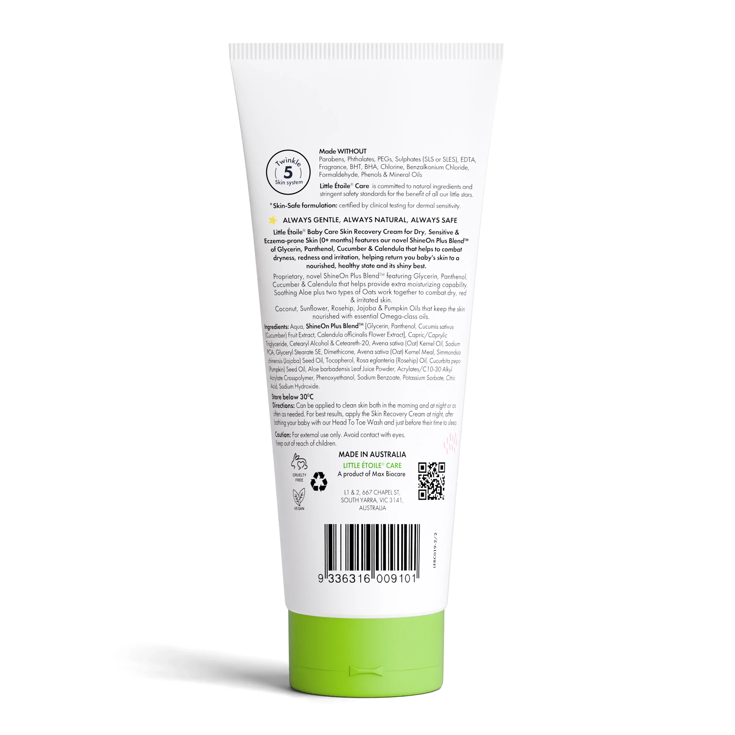 Skin Recovery Cream for Dry & Eczema-prone Skin (0+ Months)