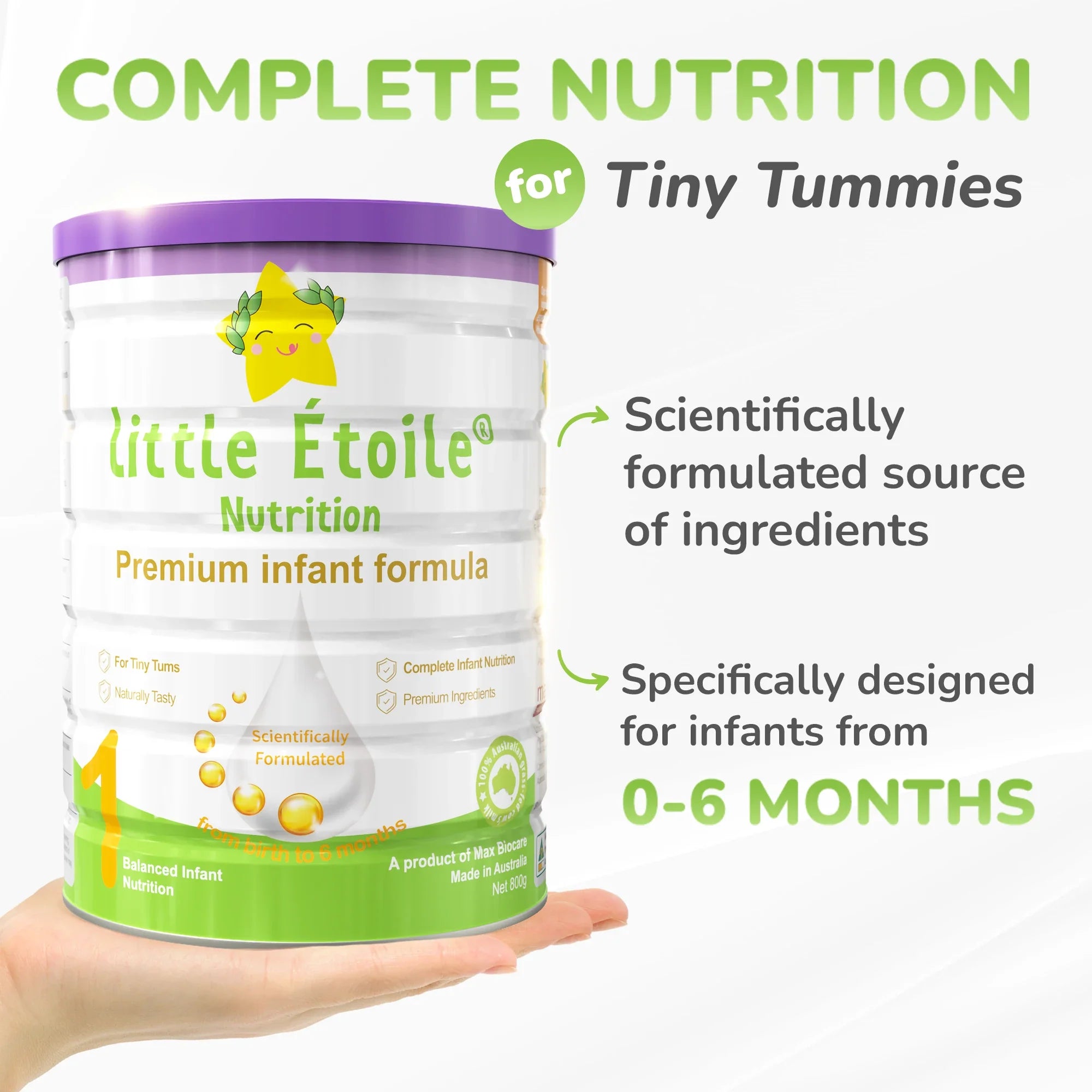 Premium Infant Formula Stage 1, 0-6 months